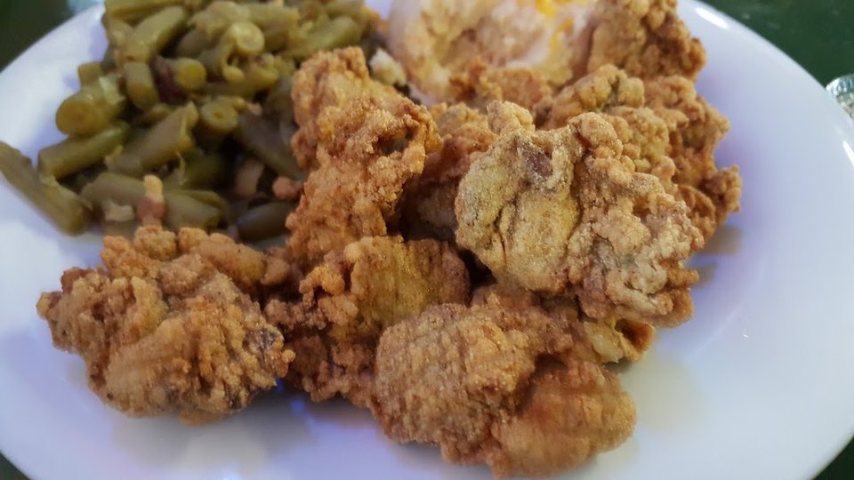 Fried Alligator